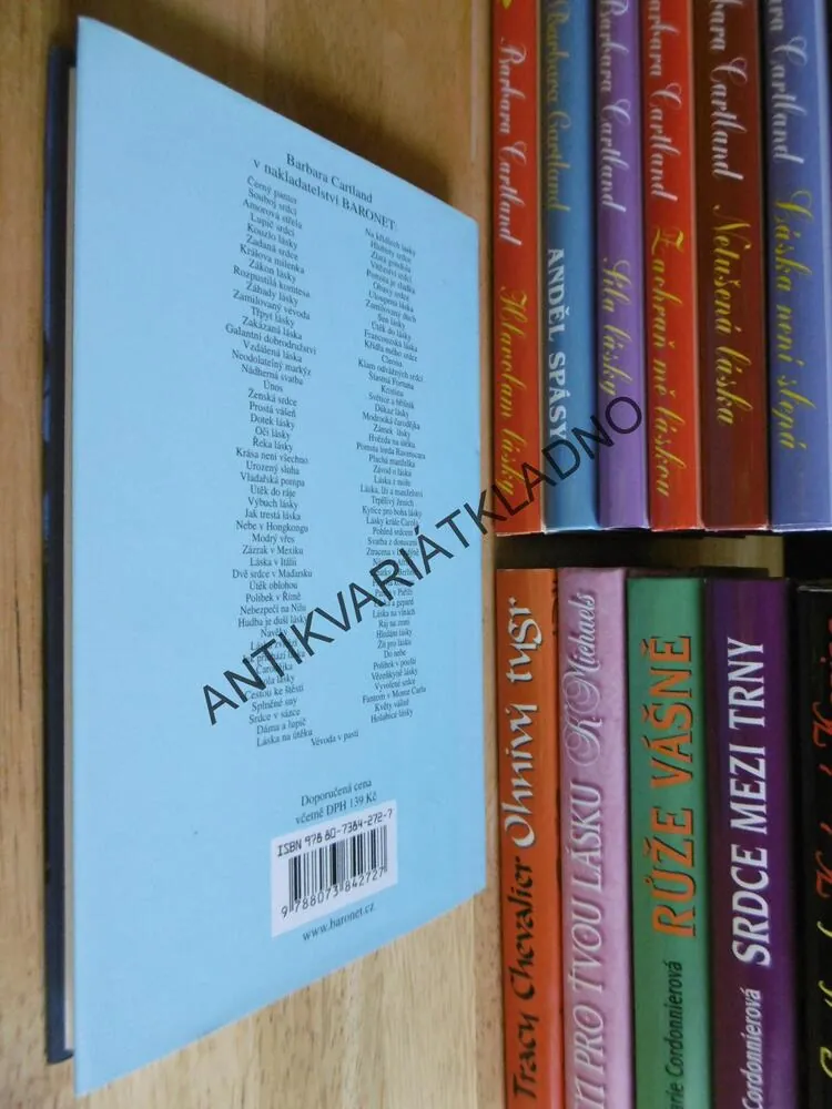 VÉVODA V PASTI, BARBARA CARTLAND, CARTLANDOVÁ