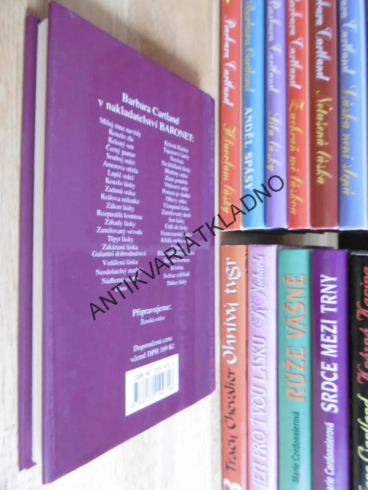 DŮKAZ LÁSKY, BARBARA CARTLAND, CARTLANDOVÁ, **an