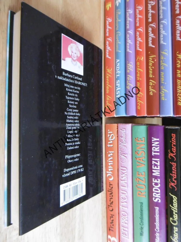 ZADANÁ SRDCE, BARBARA CARTLAND, CARTLANDOVÁ, **an