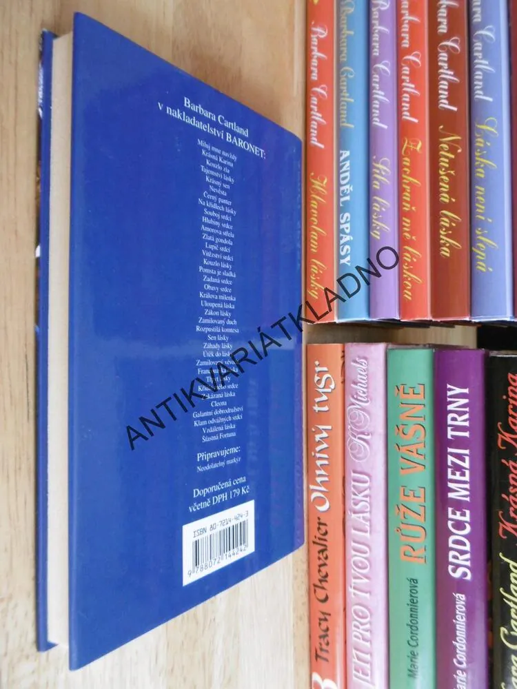 ŠŤASTNÁ FORTUNA, BARBARA CARTLAND, CARTLANDOVÁ, **an