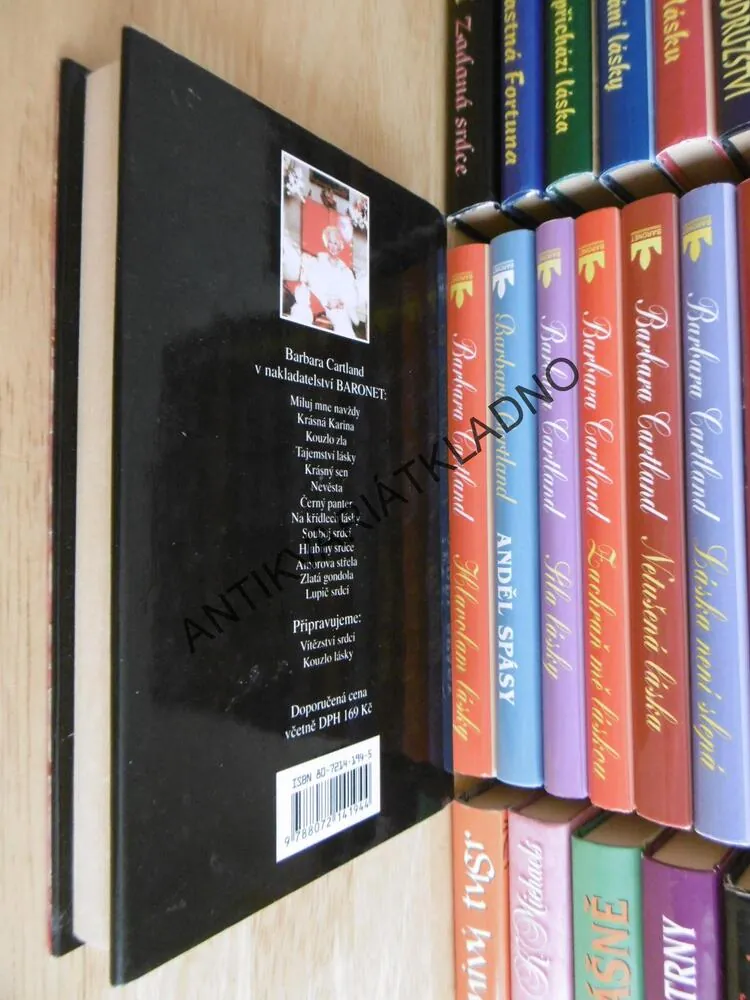 LUPIČ SRDCÍ, BARBARA CARTLAND, CARTLANDOVÁ, **an