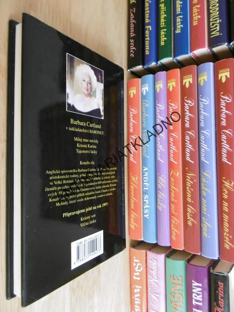 KOUZLO ZLA, BARBARA CARTLAND, CARTLANDOVÁ,