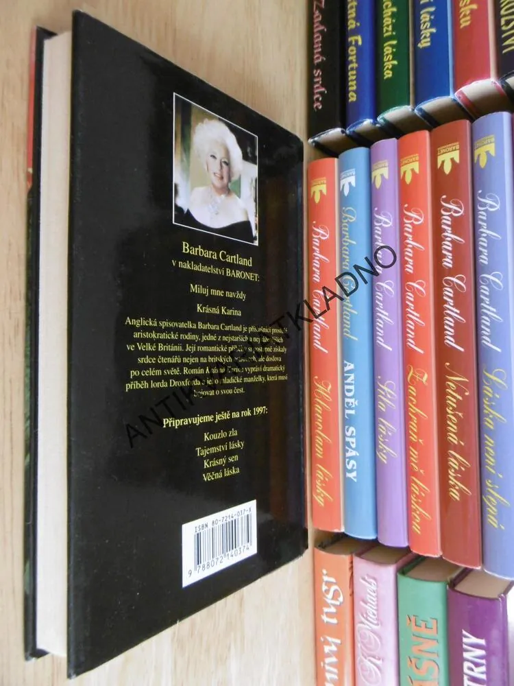 KRÁSNÁ KARINA, BARBARA CARTLAND, CARTLANDOVÁ, **an