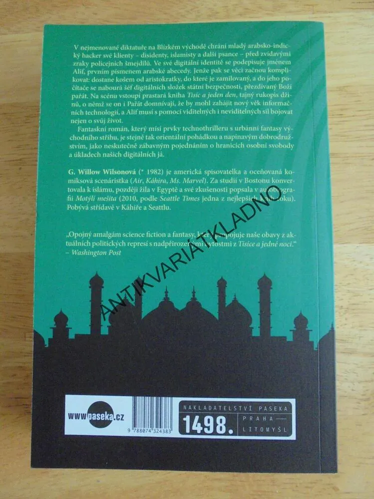 ALIF, NEVIDITELNÝ, G. WILLOW WILSONOVÁ, **an