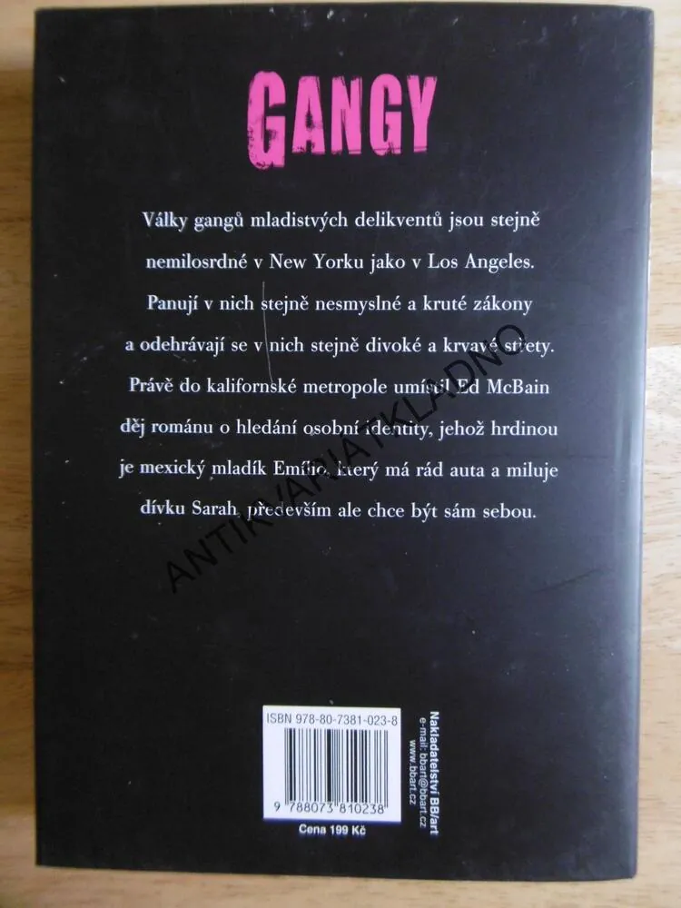 GANGY, ED MCBAIN, **an