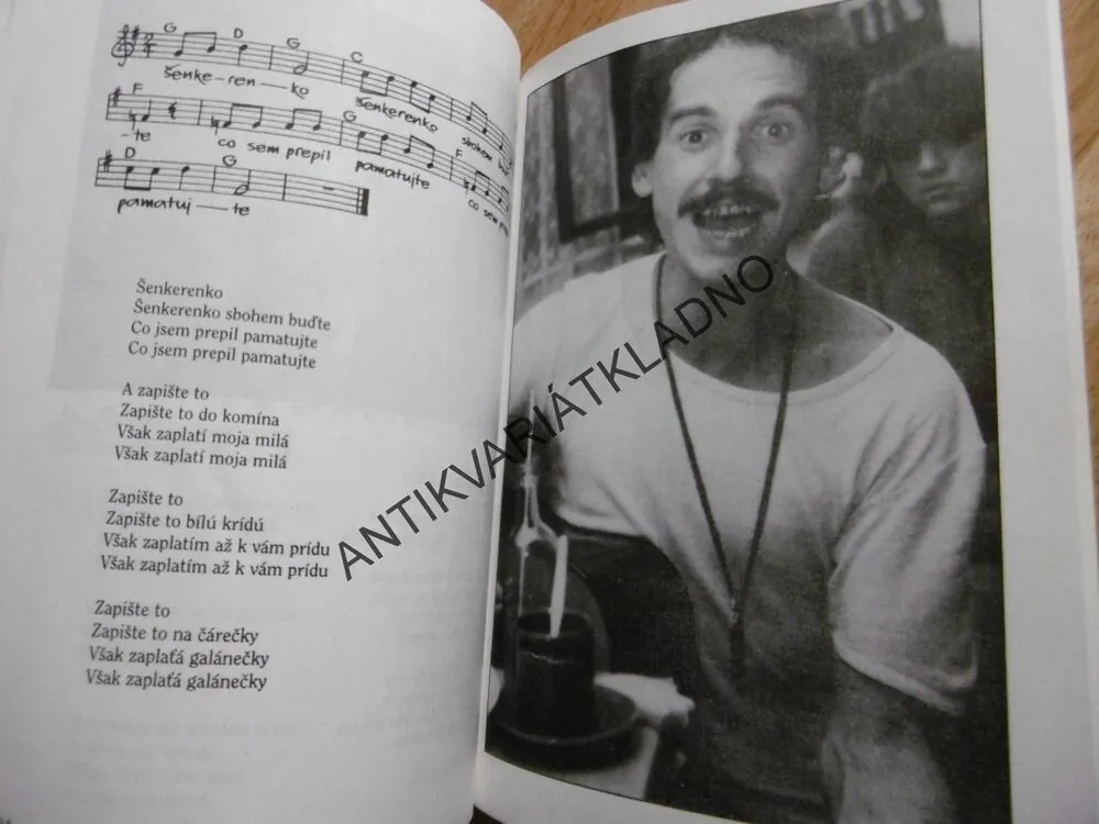 VLASTA REDL, SBOHEM GALÁNEČKO A DALŠÍCH 1 PÍSNÍ, ZPĚVNÍK, NOTY, TEXTY,AKORDY