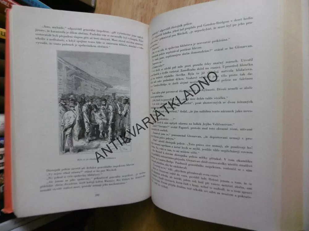 DĚTI KAPITÁNA GRANTA, JULES VERNE, 1989, **an