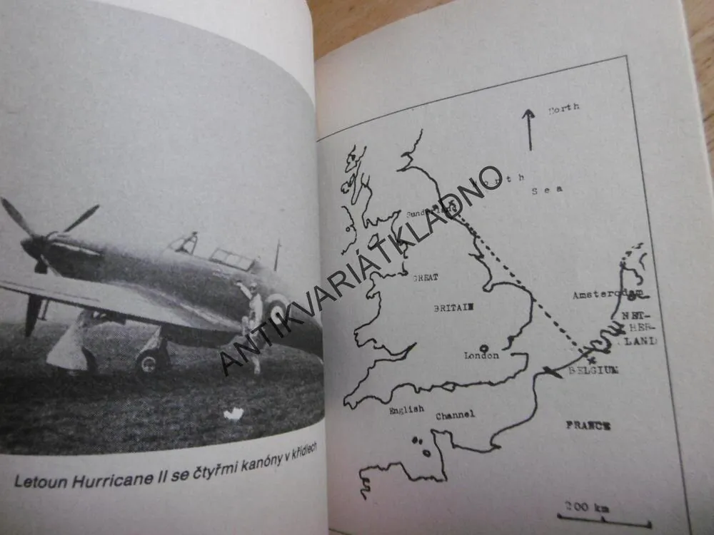 ZRADA NA KŘÍDLECH HURRICANU, FRANTIŠEK KAUCKÝ, PILOT A. PŘEUČIL