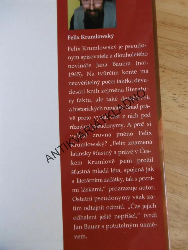 BĚDA ŽENÁM, KTERÝM MUŽI VLÁDNOU, FELIX KRUMLOWSKÝ, **an