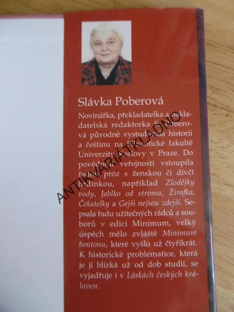 LÁSKY ČESKÝCH KRÁLOVEN, SLÁVKA POBEROVÁ, **an