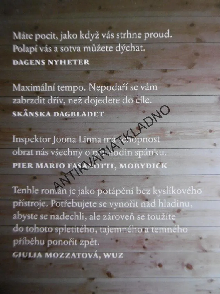 SVĚDKYNĚ OHNĚ, LARS KEPLER