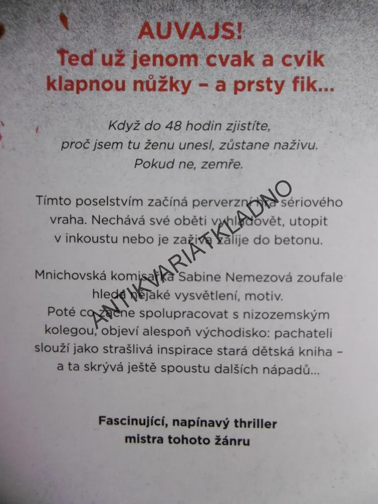 VRAŽEDNÁ LHŮTA, ANDREAS GRUBER, **an