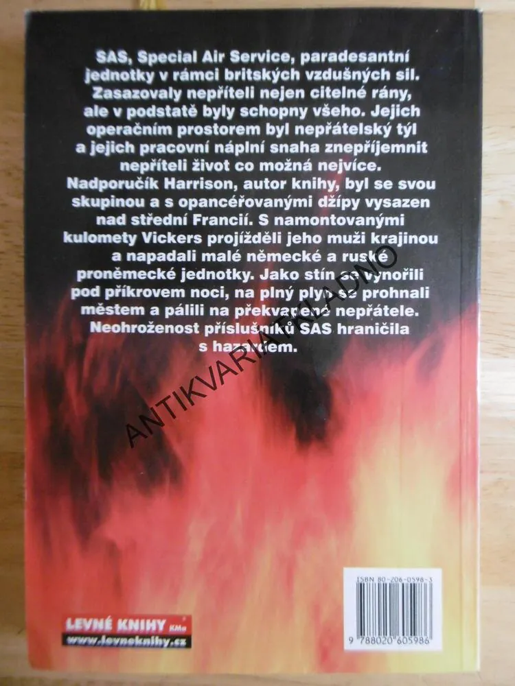 TI CHLAPI JSOU NEBEZPEČNÍ, SAS, D.I. HARRISON, **an