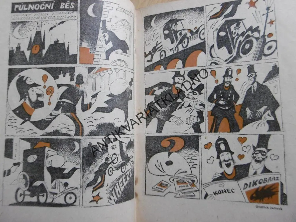 HUMORISTICKÝ MINIKALENDÁŘ DIKOBRAZU, 1975