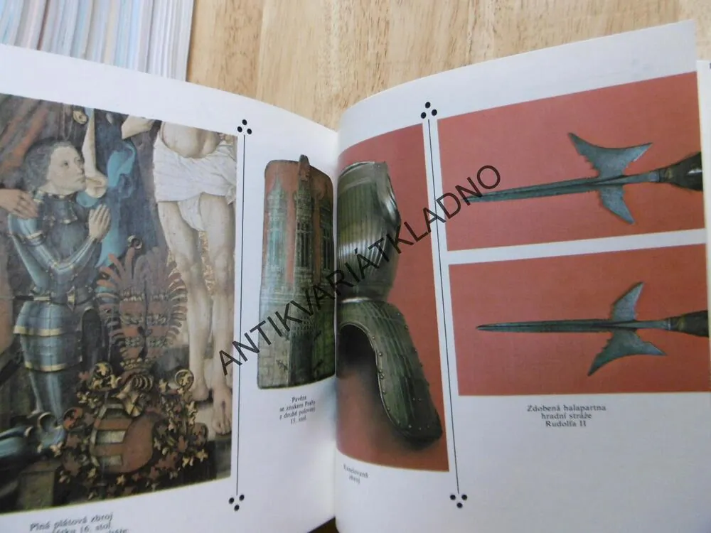 ČLOVĚK, ZBRAŇ A ZBROJ V OBRAZE DOBY, 5-17.ST., **an