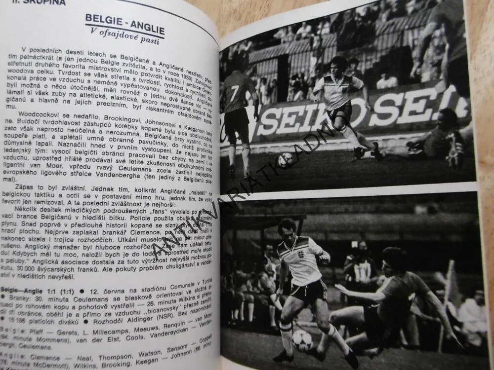 MISTROVSTVÍ EVROPY V KOPANÉ 1980, SPORT, FOTBAL,