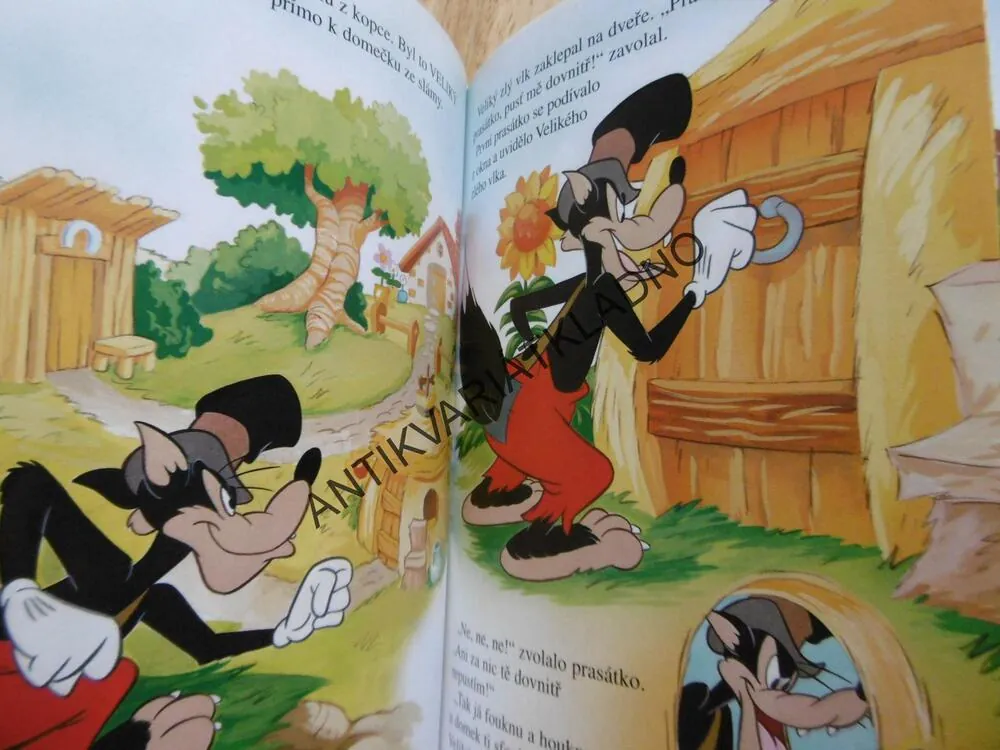 TŘI MALÁ PRASÁTKA, WALT DISNEY, **an