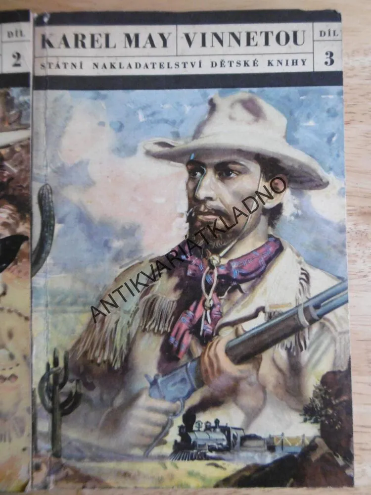VINNETOU, 1-3, KAREL MAY, ZDENĚK BURIAN, 1966, **an