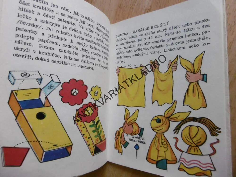 HANČIN ZÁPISNÍK, RADY, HRY A HRAČKY PRO JISKRY, LHOTOVÁ, FALTOVÁ, 1975