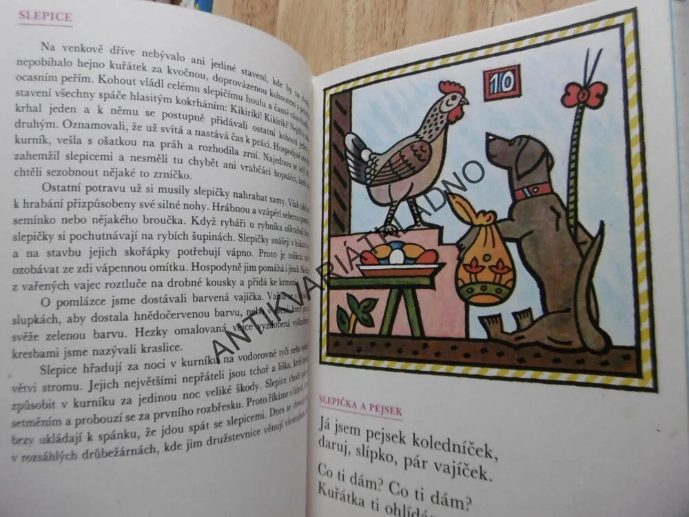 PTÁCI, LADOVY VESELÉ UČEBNICE, LADA, STEHLÍK, 1979