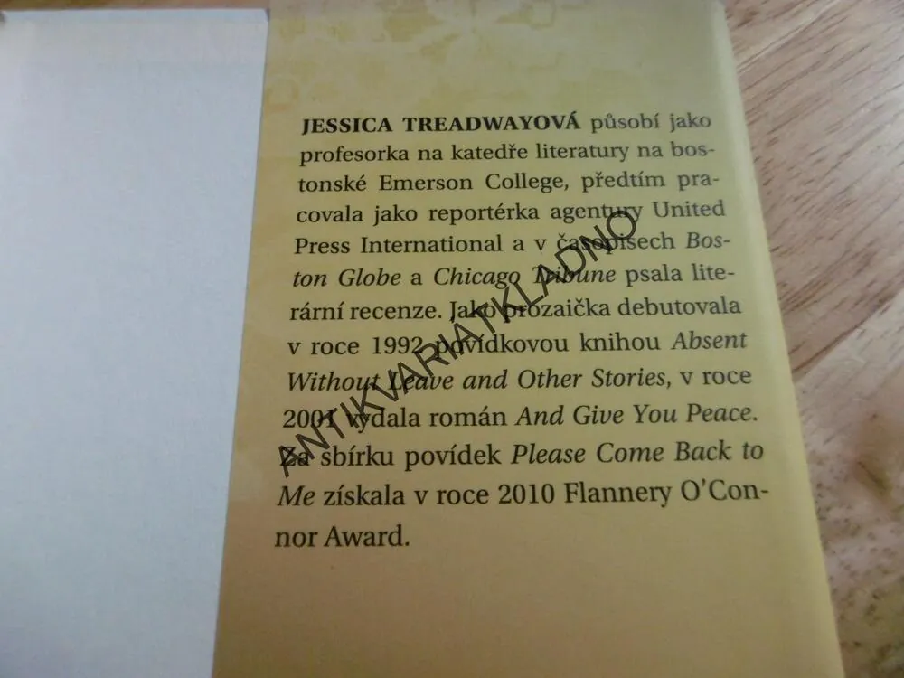 SMRT MÁ OČI MOJÍ DCERY, JESSICA TREADWAYOVÁ, **an
