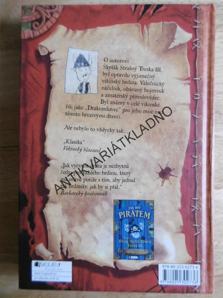 JAK VYCVIČIT DRAKA, VIKING ŠKYŤÁK STRAŠNÝ TRESKA II., CRESSIDA COWELLOVÁ