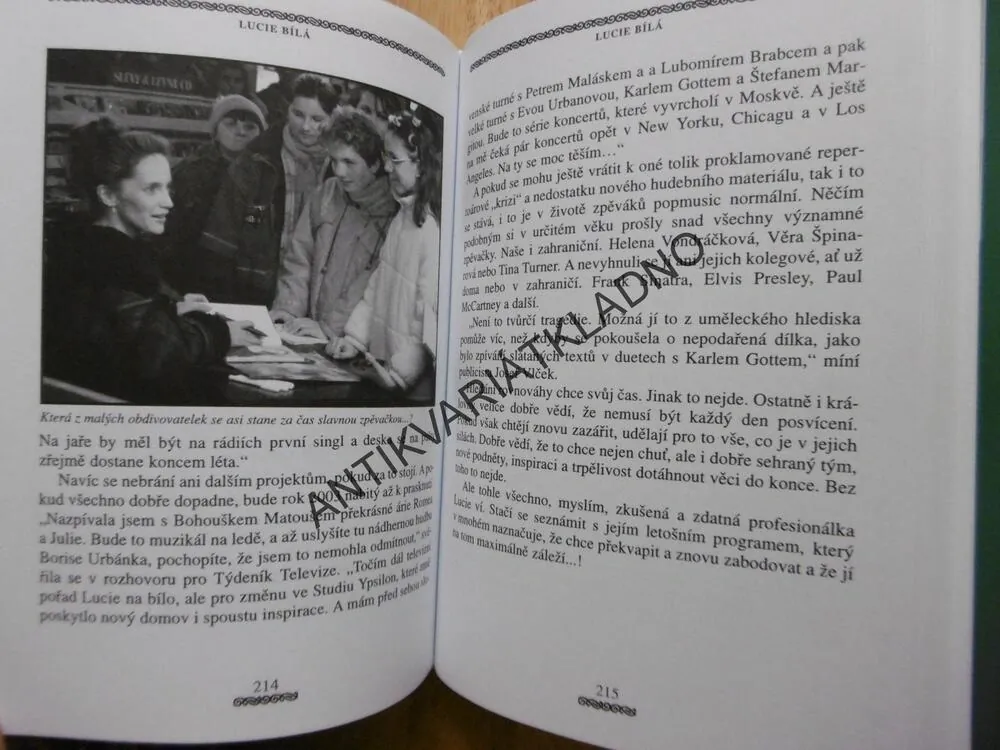 KRÁLOVNY ČESKÉHO POPU, ZAGOROVÁ, KUBIŠOVÁ, BARTOŠOVÁ, ABSOLONOVÁ, HEGEROVÁ, AJ., **an