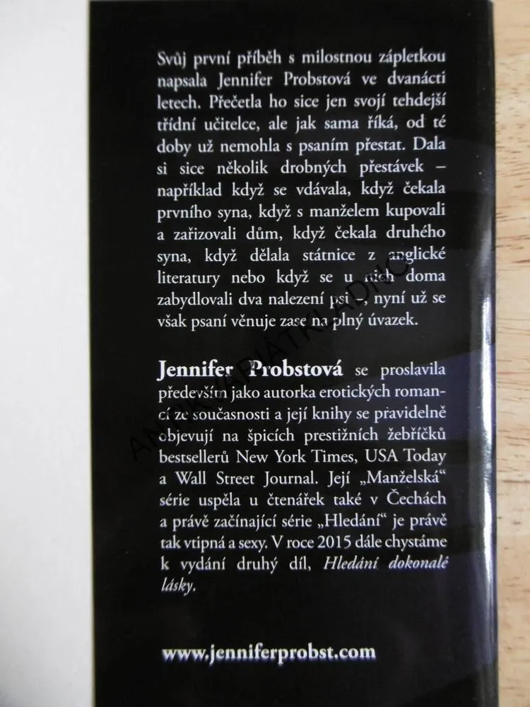 HLEDÁNÍ VYTOUŽENÉHO DNE, JENNIFER PROBSTOVÁ,