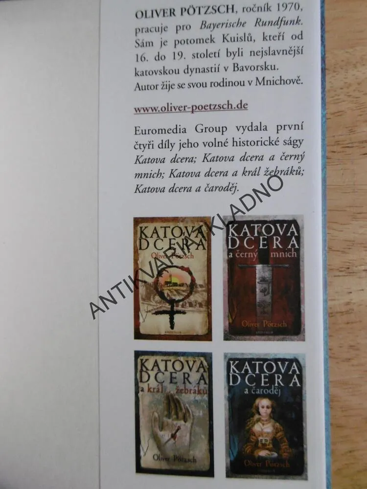 KATOVA DCERA A ĎÁBEL Z BAMBERKU, OLIVER PÖTZSCH, **an