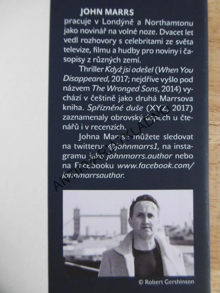 KDYŽ JSI ODEŠEL, JOHN MARRS,