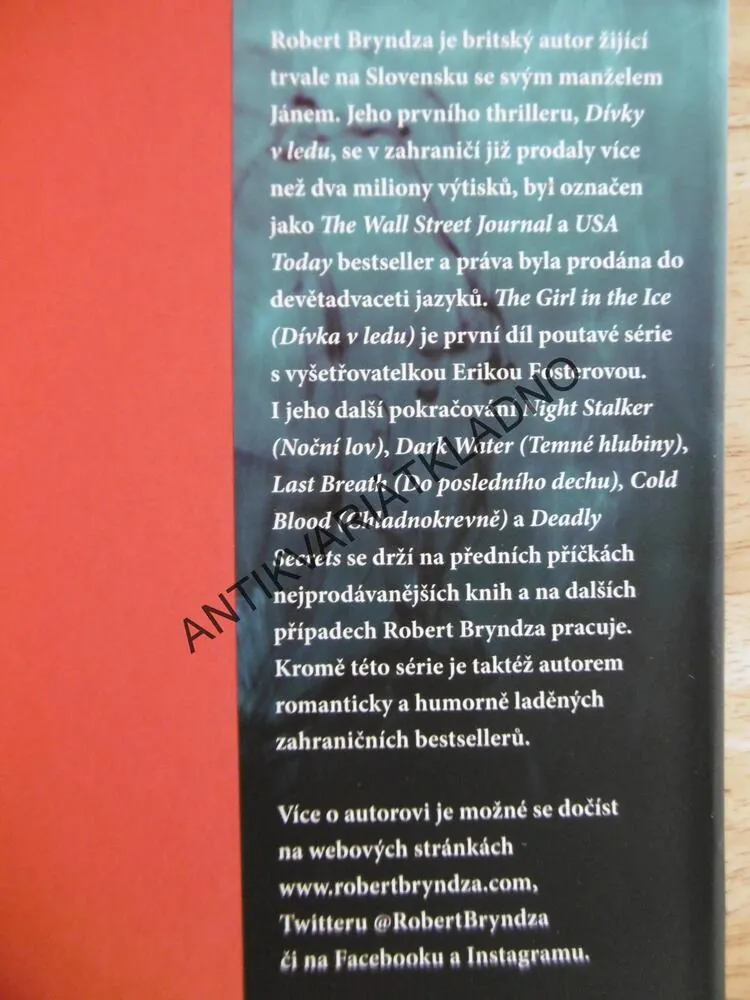 CHLADNOKREVNĚ, ROBERT BRYNDZA, **an