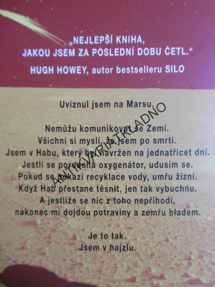 MARŤAN, ANDY WEIR,**an