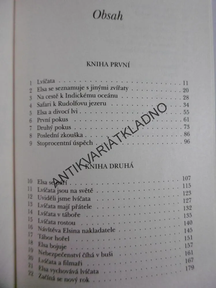 PŘÍBĚH LVICE ELSY, JOY ADAMSONOVÁ, **an
