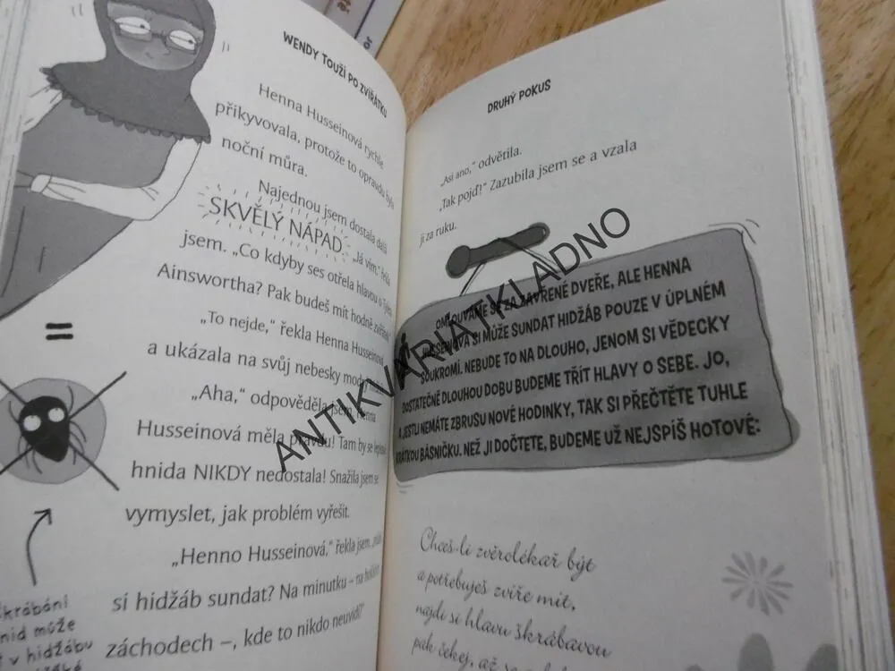 WENDY QUILLOVÁ TOUŽÍ PO ZVÍŘÁTKU, WENDY MEDDOUROVÁ, MINA MAY, **an