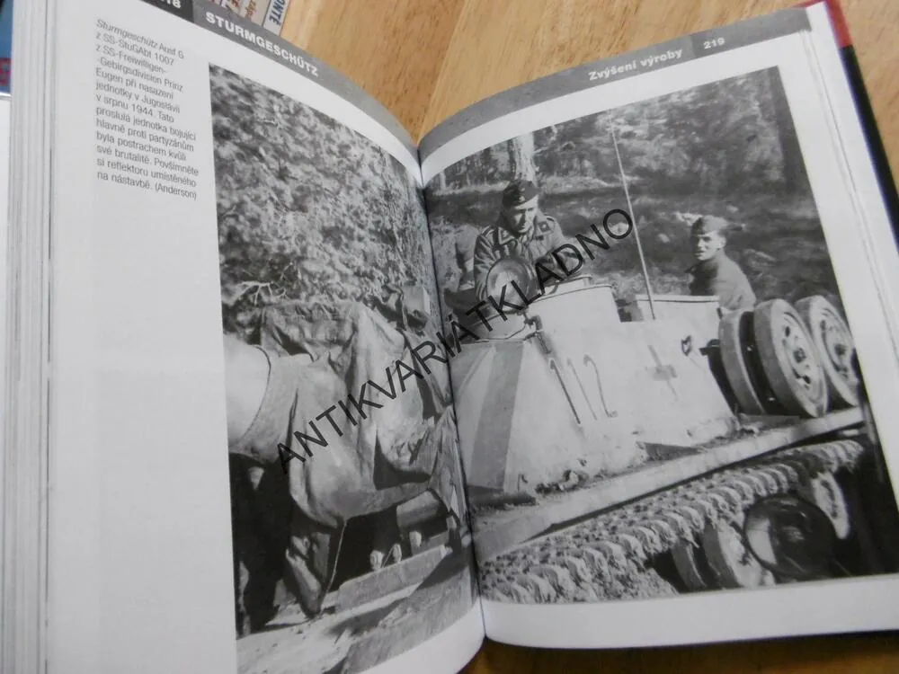STURMGESCHÜTZ, TANKY, STÍHAČE TANKŮ, WAFFEN-SS, LUFTWAFFE, 1943-45, THOMAS ANDERSON, **an