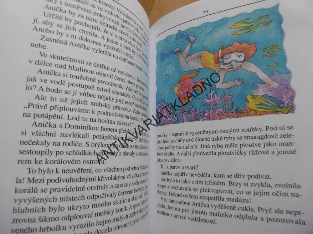 ANIČKA U MOŘE, IVANA PEROUTKOVÁ, EVA MASTNÍKOVÁ, **an