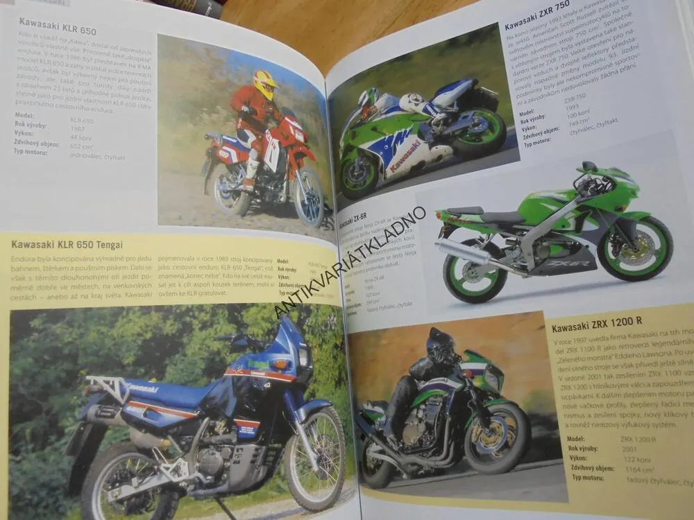 333 MOTOCYKLŮ, MOTOCYKL BMW,HONDA, JAWA, YAMAHA AJ.