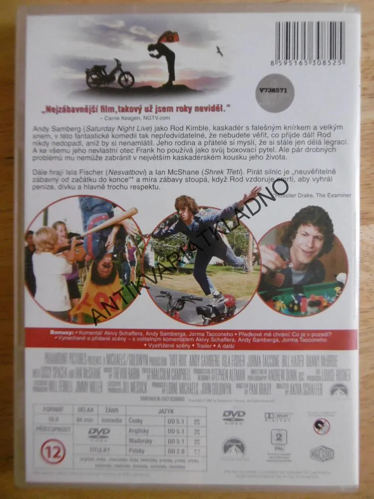 PIRÁT SILNIC, DVD FILM