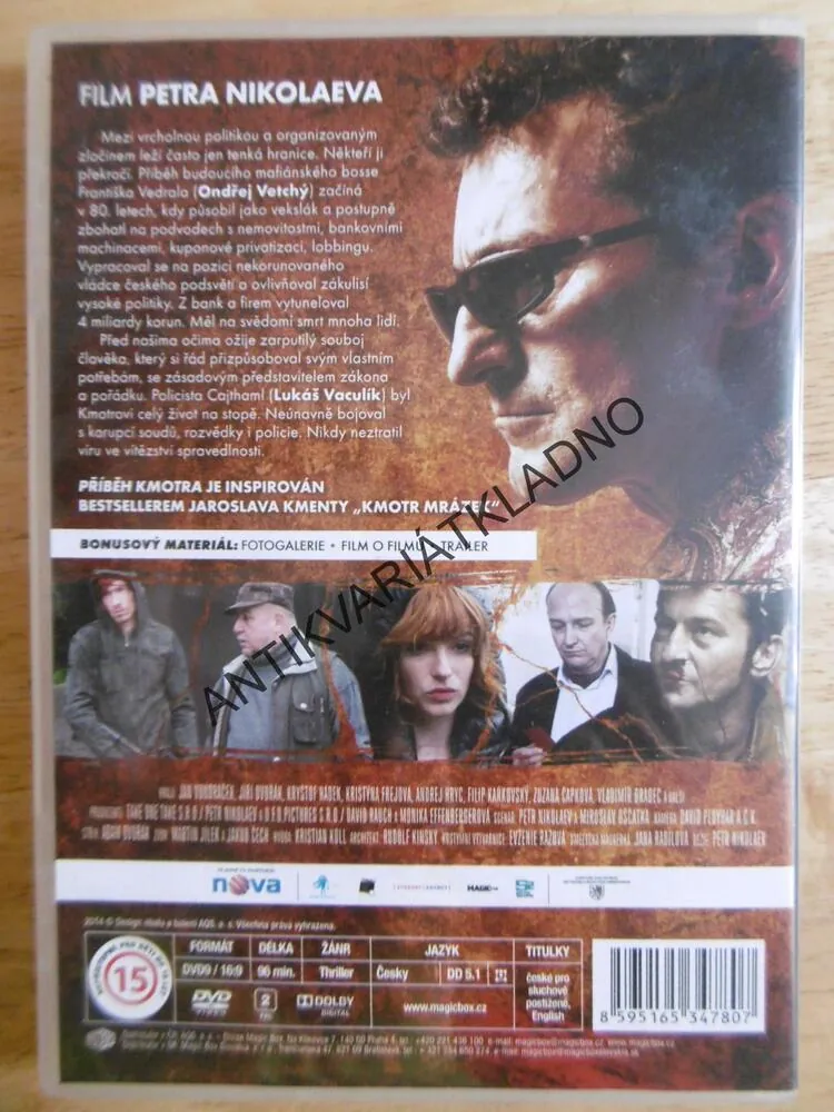 PŘÍBĚH KMOTRA, DVD FILM
