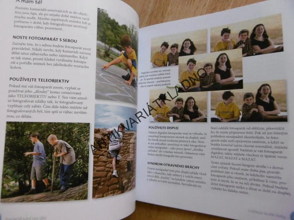 FOTOGRAFOVÁNÍ PRO DĚTI, JAK FOTOGRAFOVAT A ZÁBAVNĚ UPRAVOVAT FOTKY, JENNI BIDNER