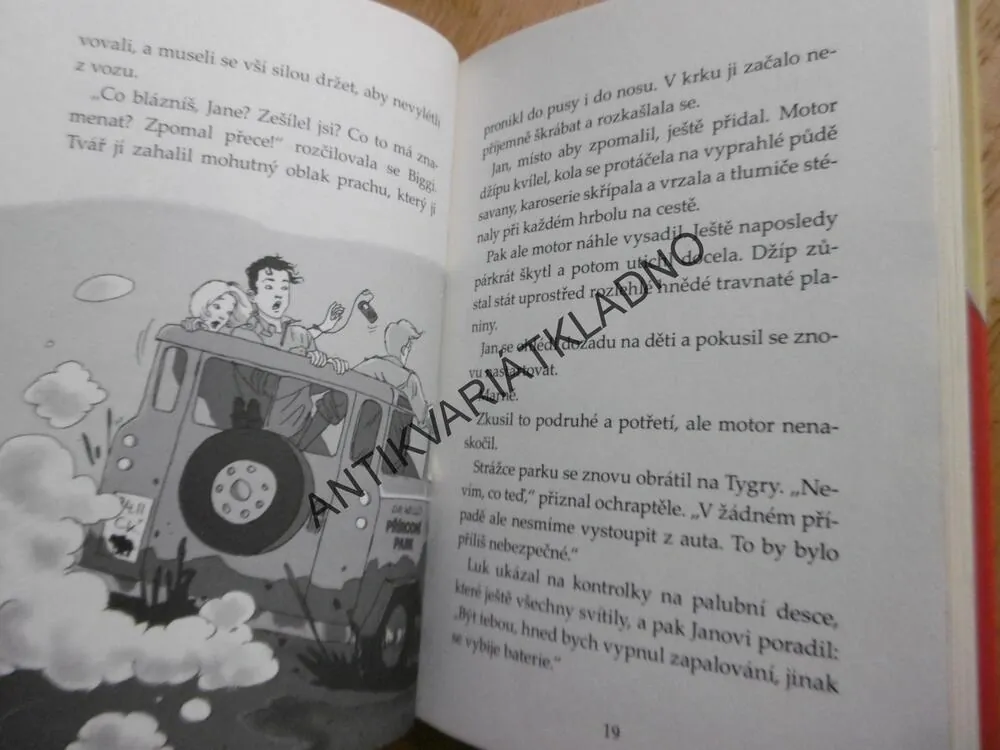 KLUB TYGRŮ, THOMAS BREZINA, SAFARI V OHROŽENÍ, VČ.LUPY, **an