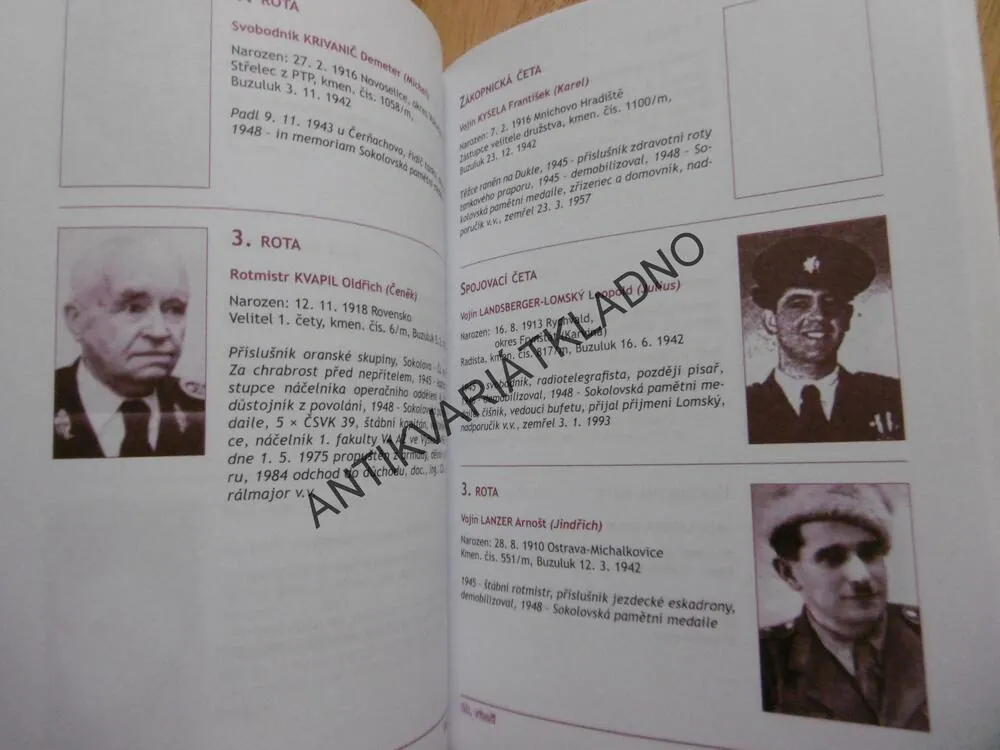 HRDINOVÉ OD SOKOLOVA, MIROSLAV BROŽ, LEGIE