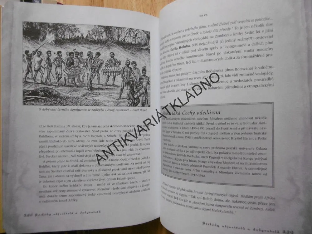 PŘÍBĚHY OBJEVITELŮ A DOBYVATELŮ, JIŘÍ HROMÁDKO - AUTOGRAM, **an