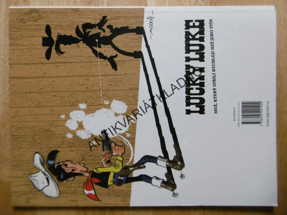 LUCKY LUKE, BILLY KID, MORRIS, GOSCINNY, KOMIKS,