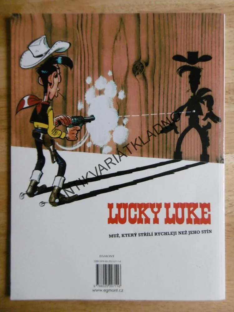 LUCKY LUKE, LOVEC LIDÍ, MORRIS, GOSCINNY, KOMIKS,