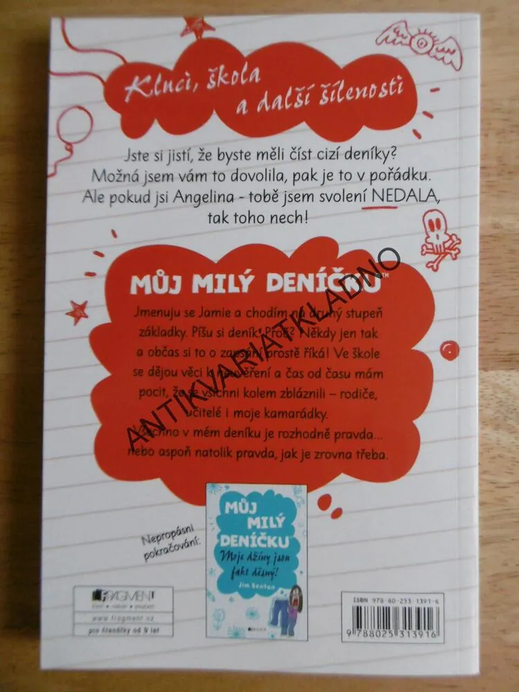 MŮJ MILÝ DENÍČKU, KLUCI, ŠKOLA A DALŠÍ ŠÍLENOSTI, JIM BENTON, **an
