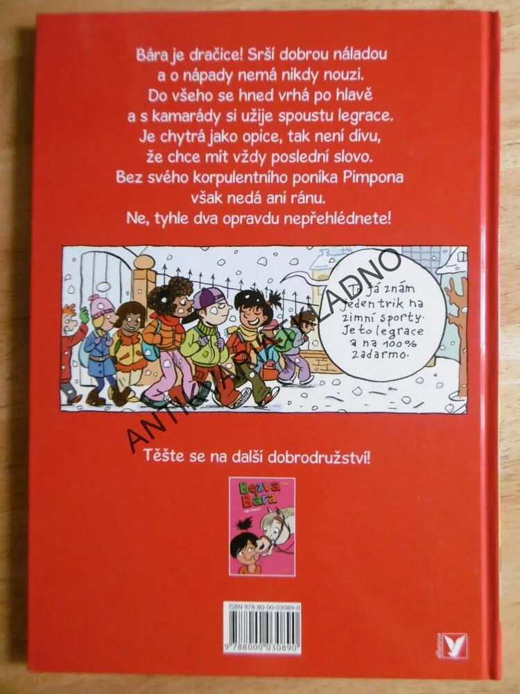 BEZVA BÁRA, MALÁ ULIČNICE, KOMIKS, **an