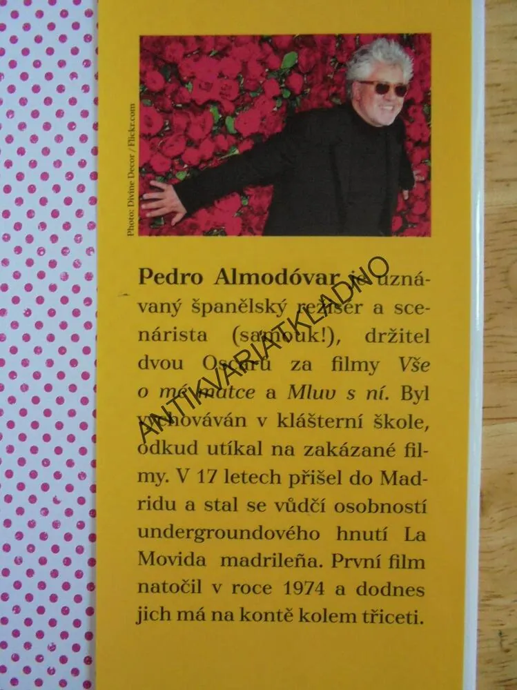 VENUŠE ZÁCHODKŮ, PEDRO ALMODOVAR, PATTY DIPHUSA