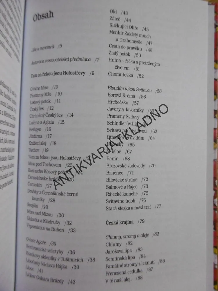 CESTOU NECESTOU ČESKOU KRAJINOU, VÁCLAV VĚTVIČKA, **an
