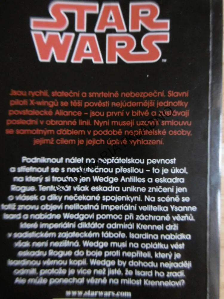 STAR WARS, HVĚZDNÉ VÁLKY, X-WING ISARDINA POMSTA, MICHAELA A.STACKPOLE, **an